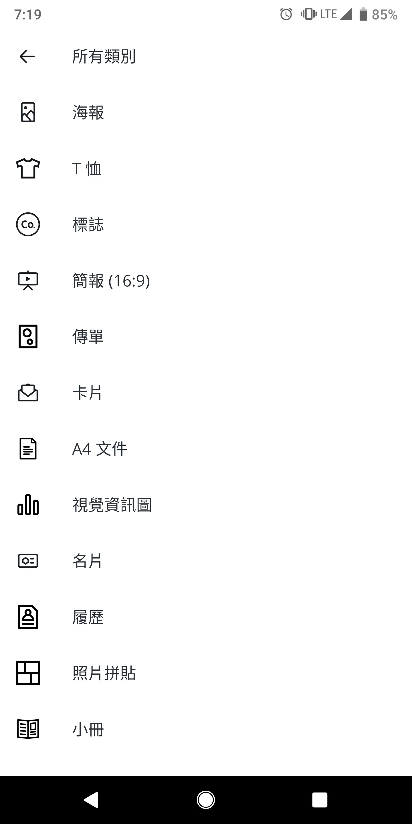 Canva 用手機快速做出高質感圖文、海報、DM 符合各種社群軟體尺寸(圖 2)