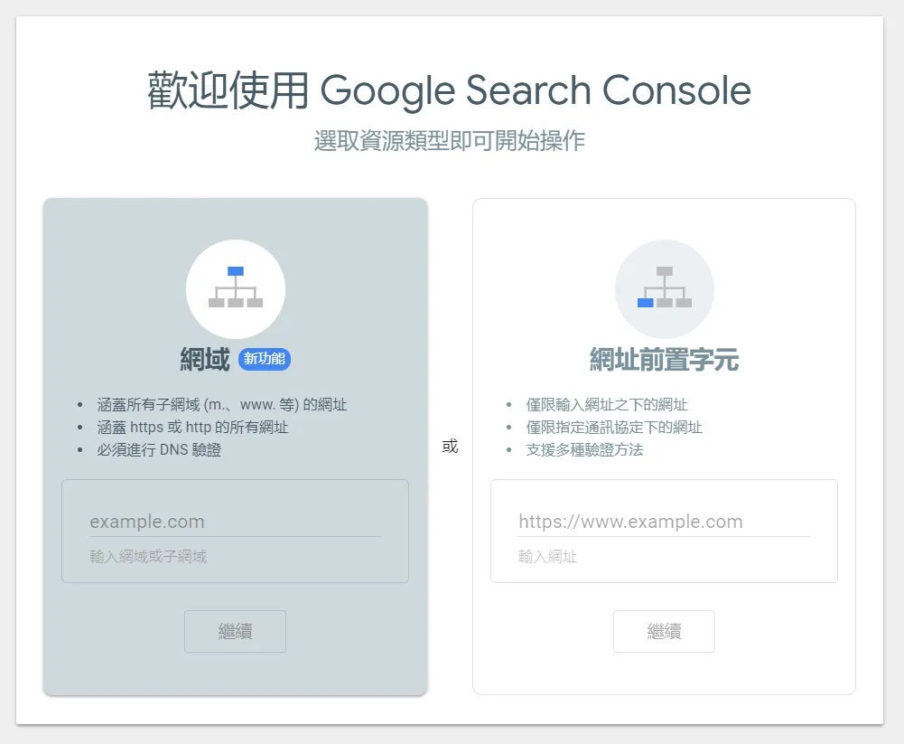 而這一次所提出的新功能你只需要驗證一次即可一次在一個頁面裡面觀看網域裡面的數據囉!