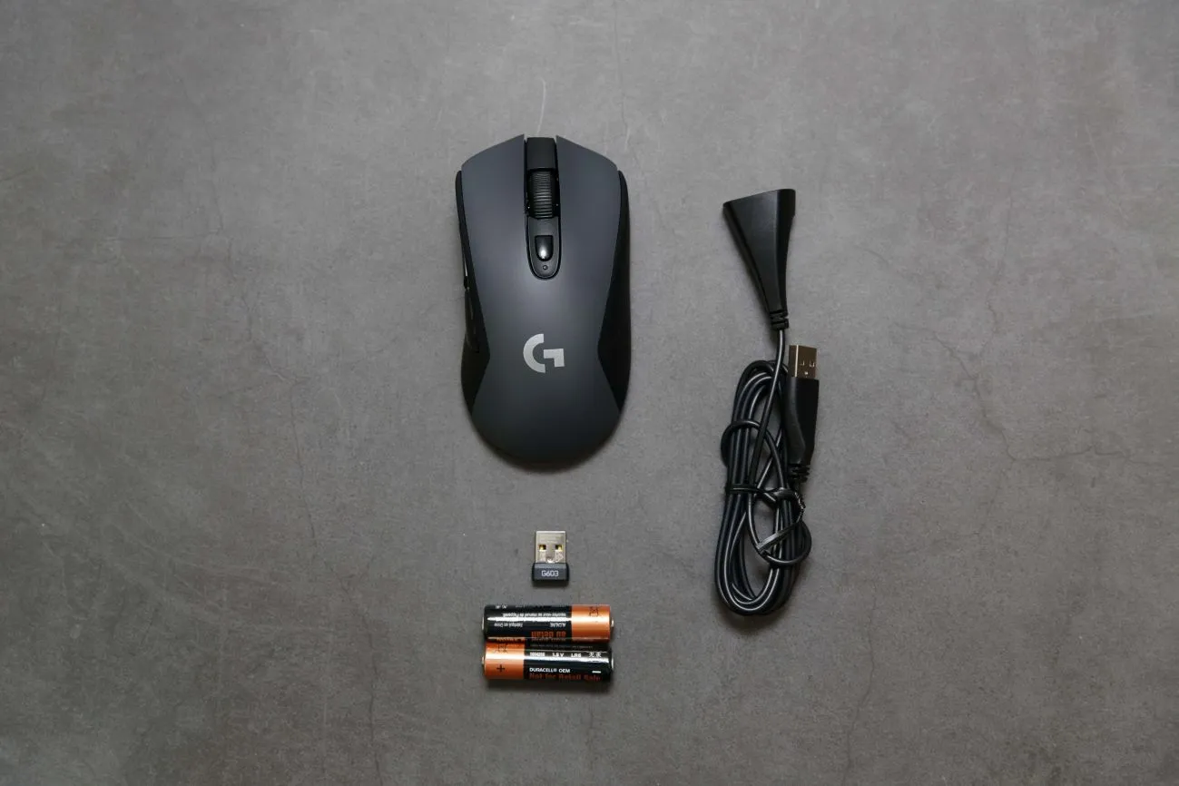 羅技 Logitech G603 Lightspeed 藍芽無線遊戲滑鼠。一起開箱趣(圖 6)